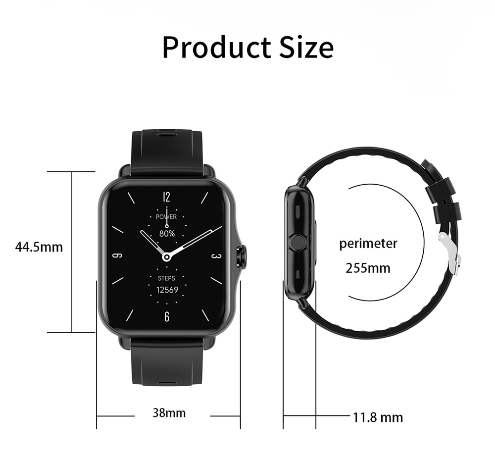 Android Smart Watch with Bluetooth Call Functionality and HD Screen ...