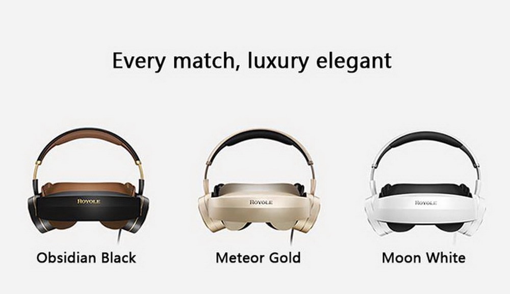 Royole Moon All in One 2GB/32GB 3D VR Headset HIFI Headphone Immersive 3D Virtual Mobile Virtual Reality Glasses New 2022