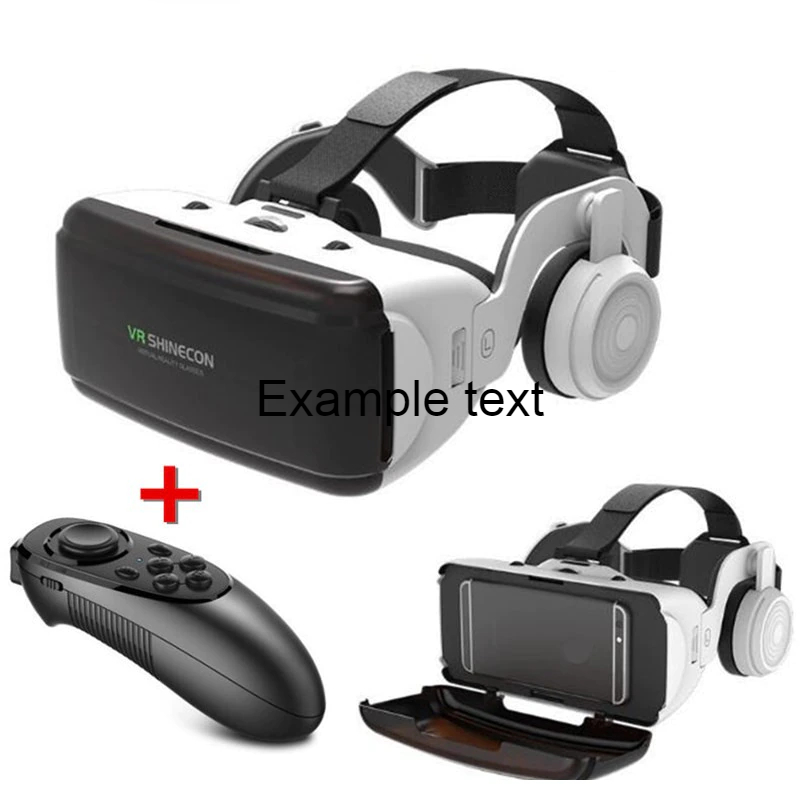 Virtual Reality 3D Glasses & Stereo Headset for IOS & Android Smartphone