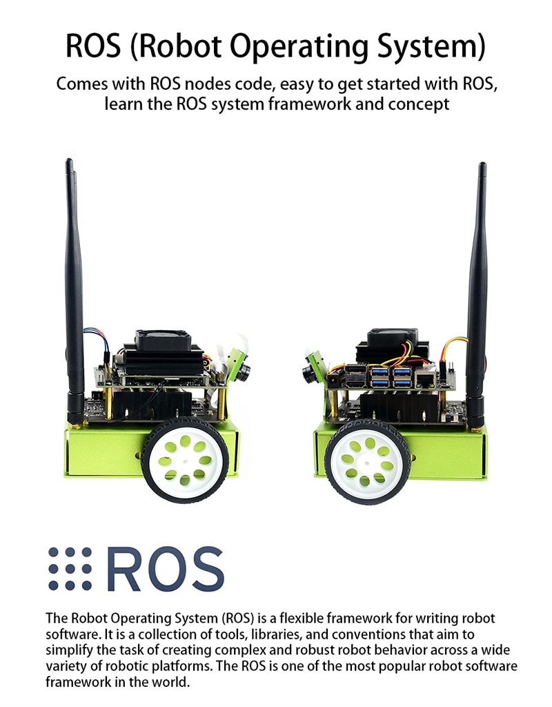 Artificial Intelligence Robot Kit With Facial Recognition & Object Tracking