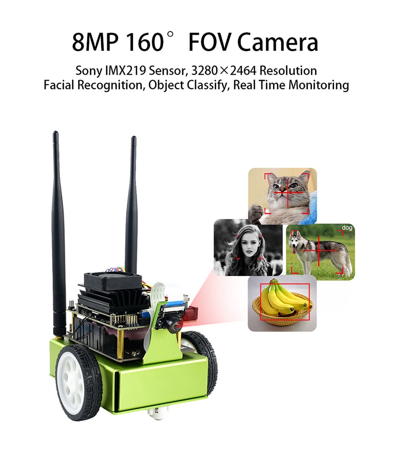 Artificial Intelligence Robot Kit With Facial Recognition & Object Tracking