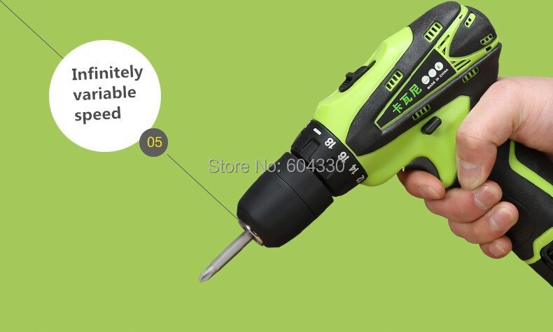 12V Electric Wireless Rechargeable Screwdriver