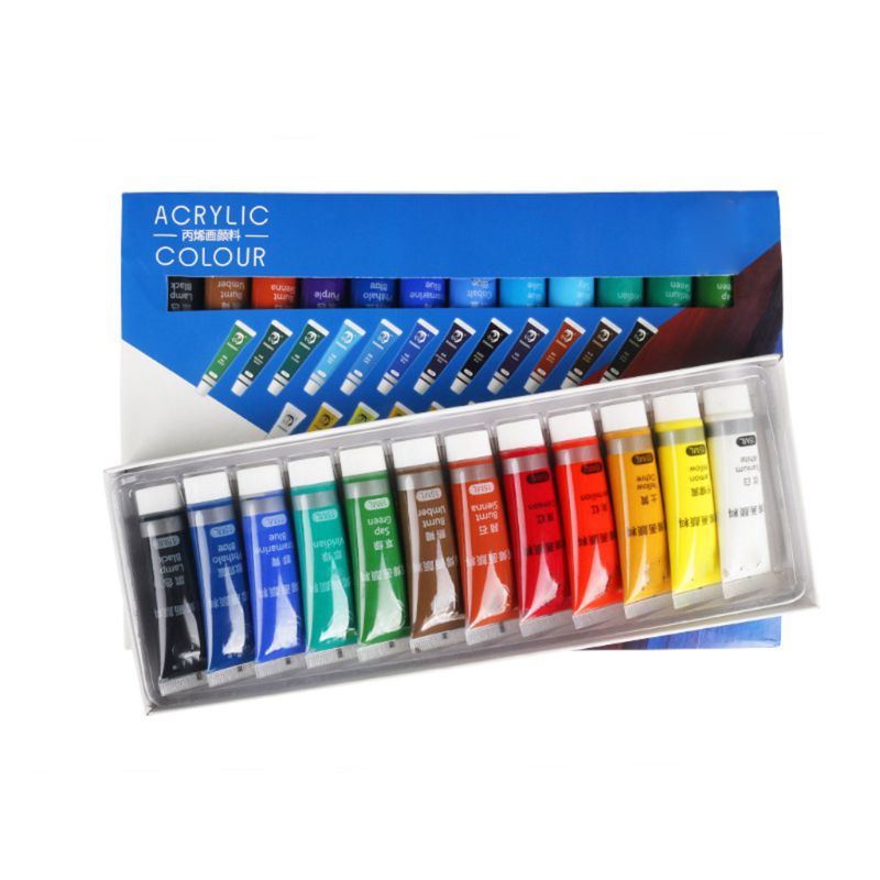 12-24 Colors 15 ml Acrylic Paint 