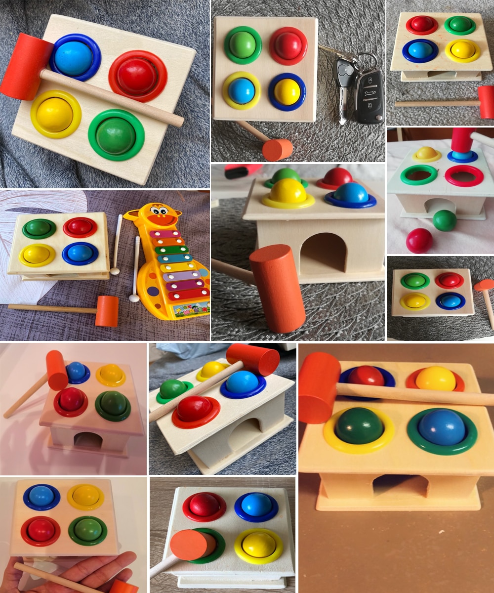 Wooden Educational Baby Toy 