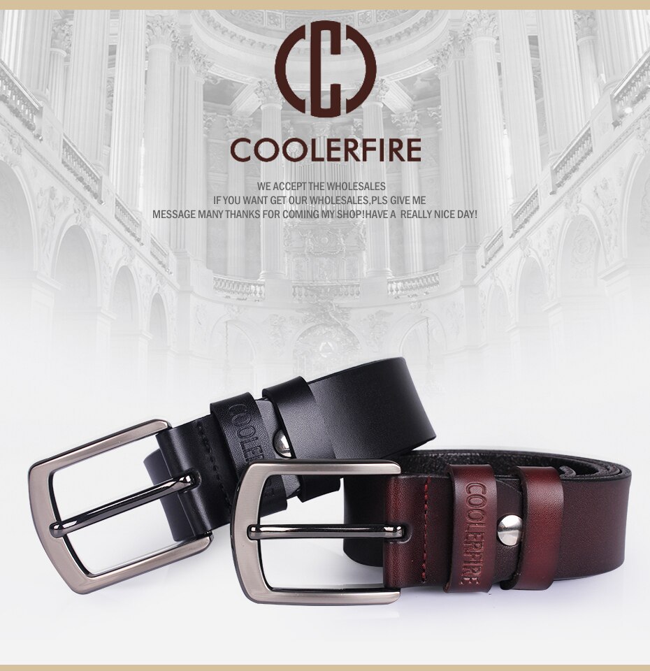 Classic Business Leather Belt 