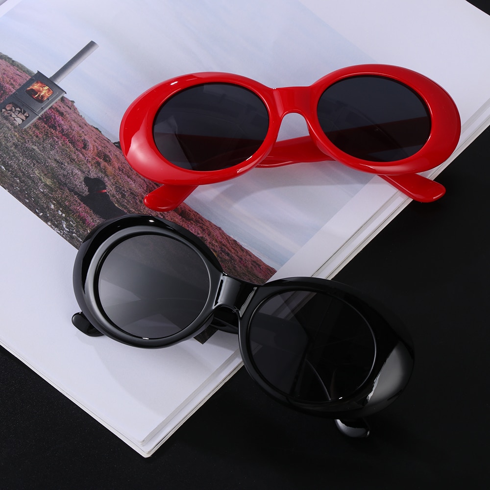 2021 Retro Oval Sunglasses Anti-Reflective Trendy Fashion Women Sunglasses Vintage Sun Glasses UV 400 Protection Eyewear Goggles